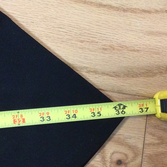 M Axcess black A-line panel stretch skirt - Picture 7 of 12